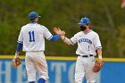Baseball vs CGA  Wheaton College Baseball vs Coast Guard Academy during game two of the NEWMAC semi-finals playoffs. - (Photo by Keith Nordstrom) : Wheaton, baseball, NEWMAC